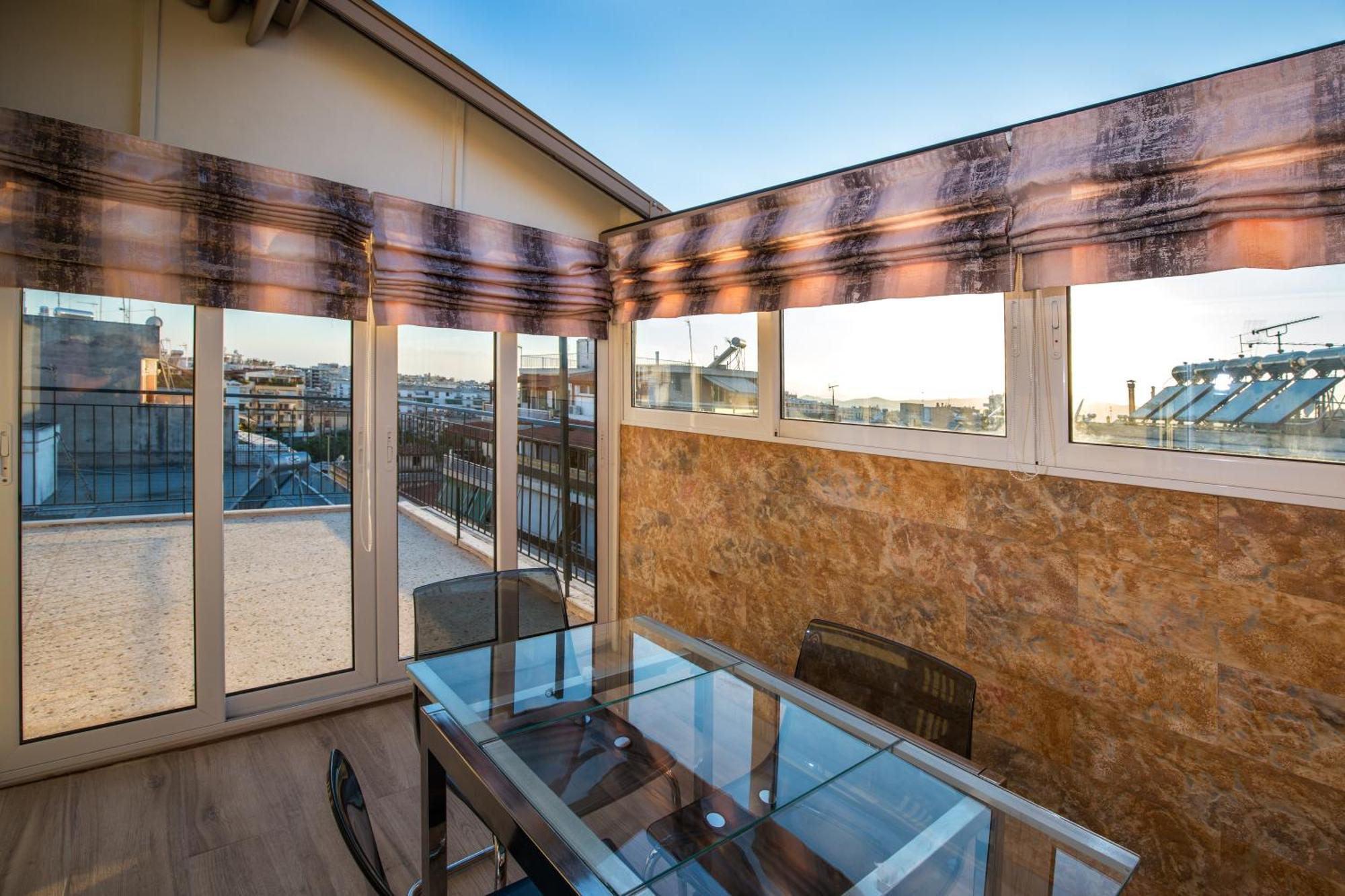 Cosy Apartment With Terrace Near Metro Station Athens Exterior photo